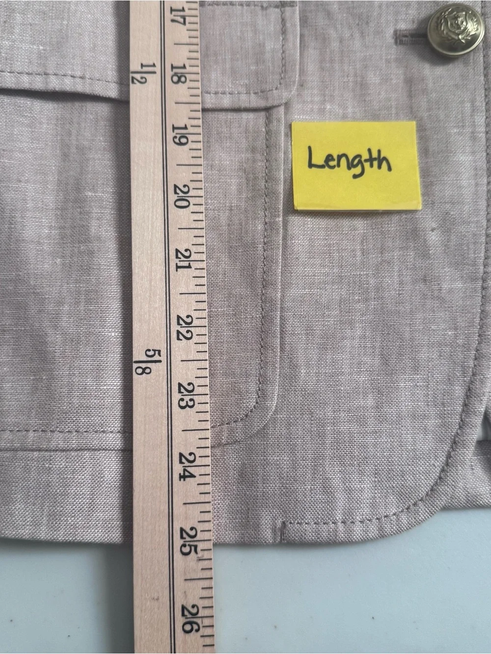 J.Crew Women’s Rhodes Blazer Beige Linen Business Casual Academia Preppy Sz 6
